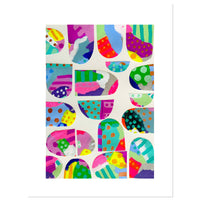 Abstract Mosaic V