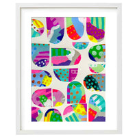 Abstract Mosaic V