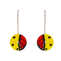 Button Drop Earring