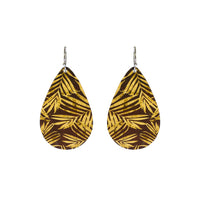 Small Tear Drop Art Earring
