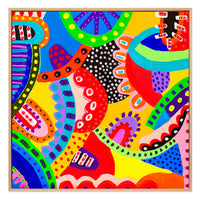 Rainbow Fiesta - 450mm x 450mm