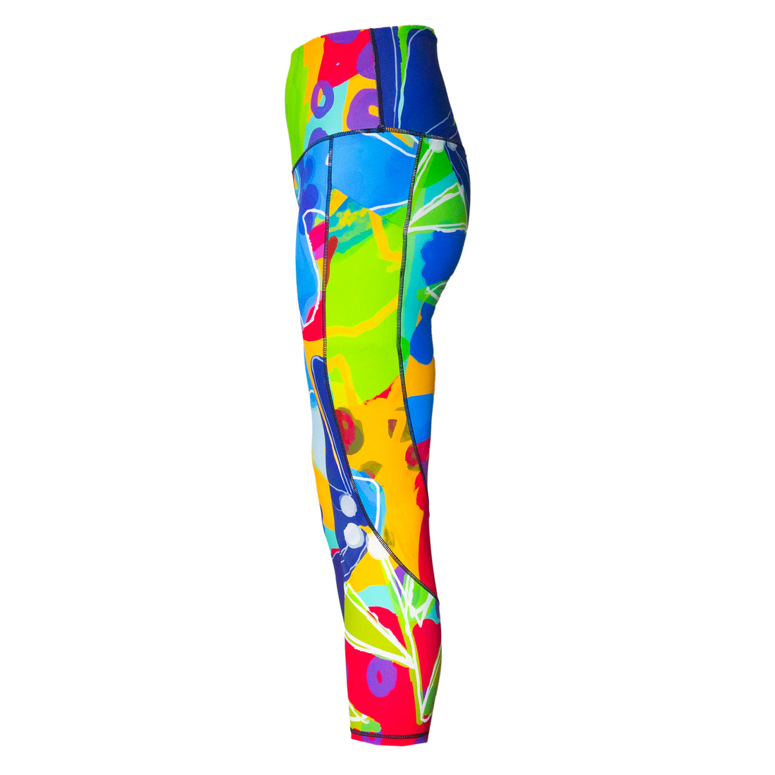 3/4 Leggings with Side Pockets