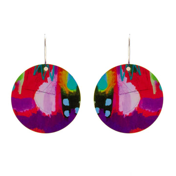 Abstract Paint Earring