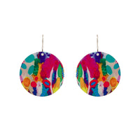 Abstract Spot Earring