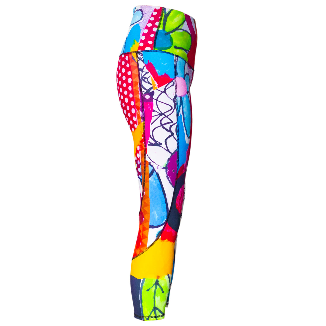 3/4 Leggings with Side Pockets