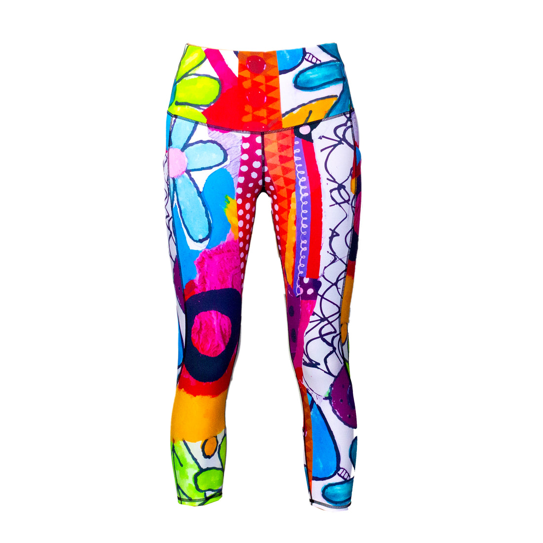 3/4 Leggings with Side Pockets
