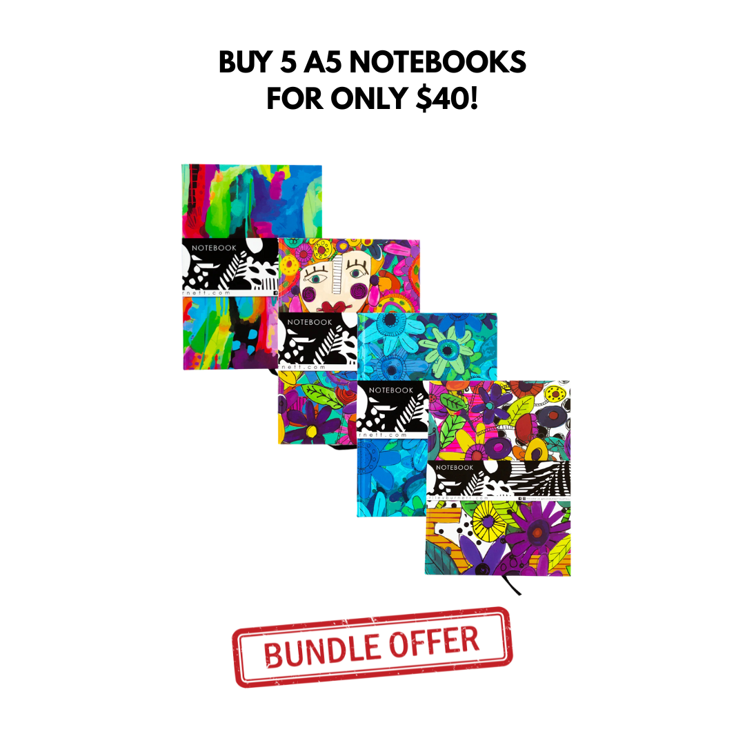 A5 Notebook Bundles (5pcs/bundle)