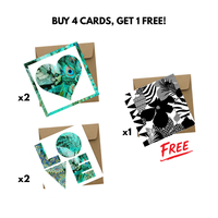 Greeting Cards: The Turquoise Love Pack
