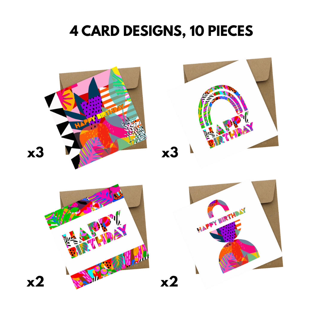 Greeting Cards: Birthday Bash Bonanza