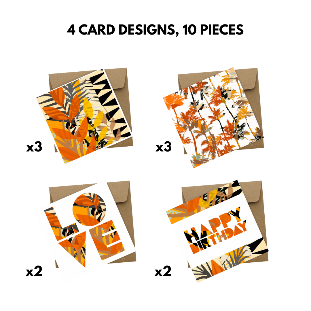 Greeting Cards: Jungle & Safari Adventure Pack
