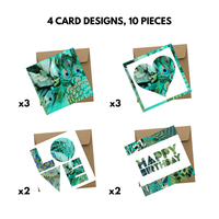 Greeting Cards: Turquoise Dream Pack