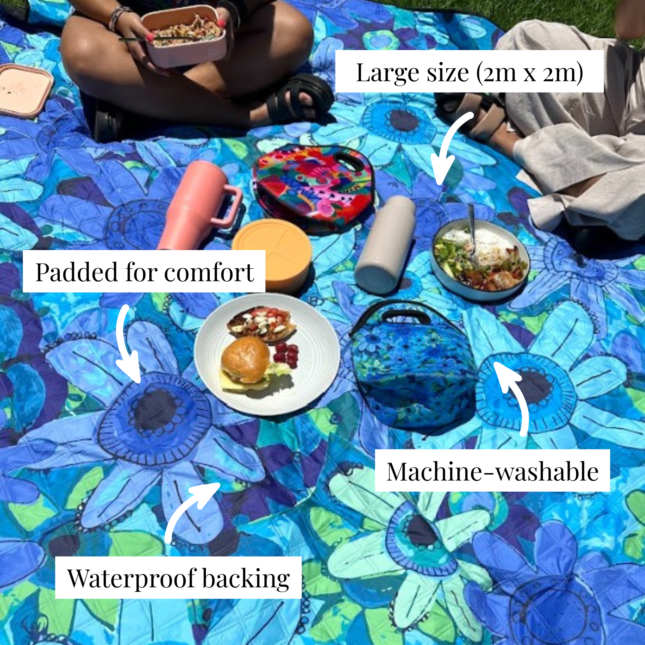Pichnic Rug Picnic Basket & Rug – Riley Burnett Australia