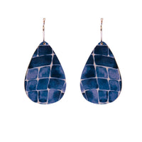 Small Tear Drop Art Earring