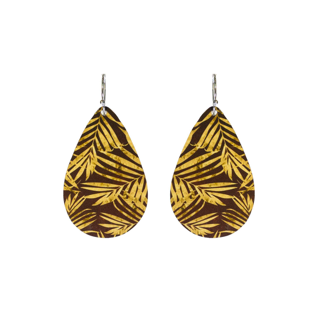 Small Tear Drop Art Earring