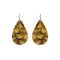 Small Tear Drop Art Earring