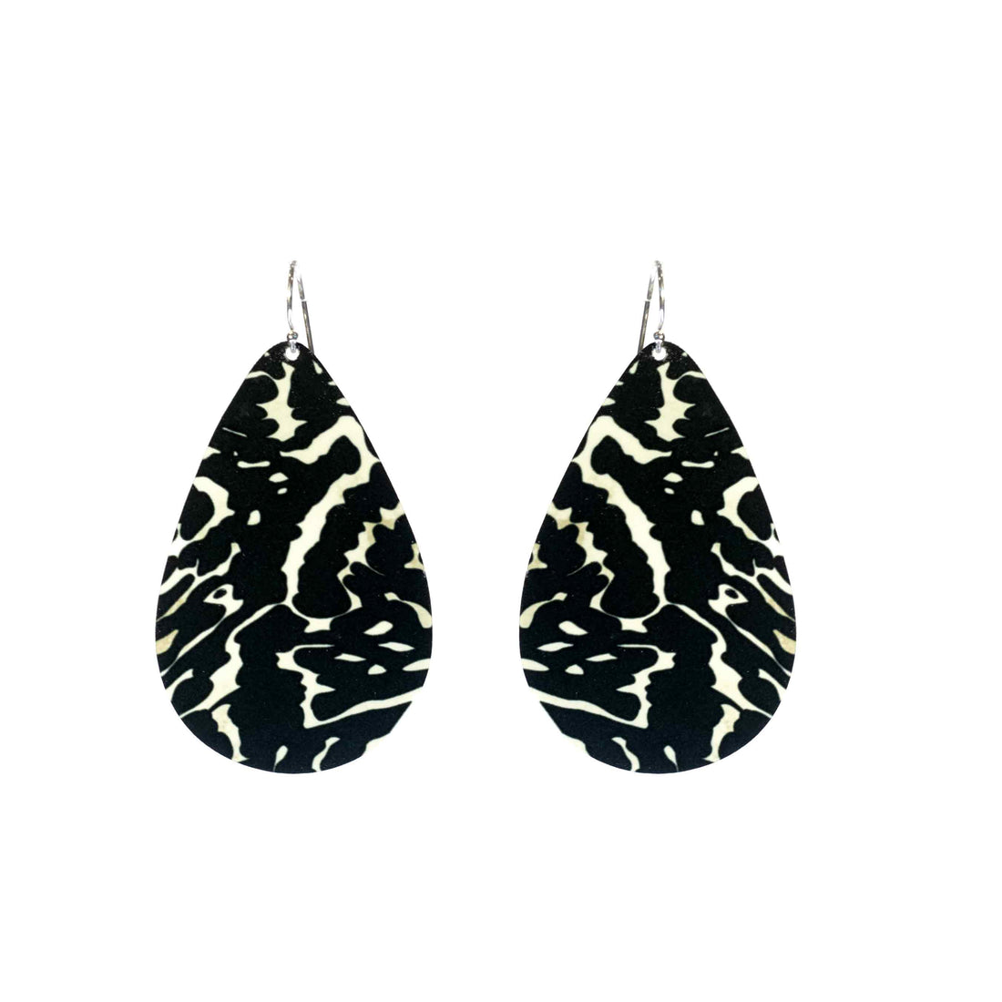 Small Tear Drop Art Earring