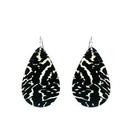 Small Tear Drop Art Earring