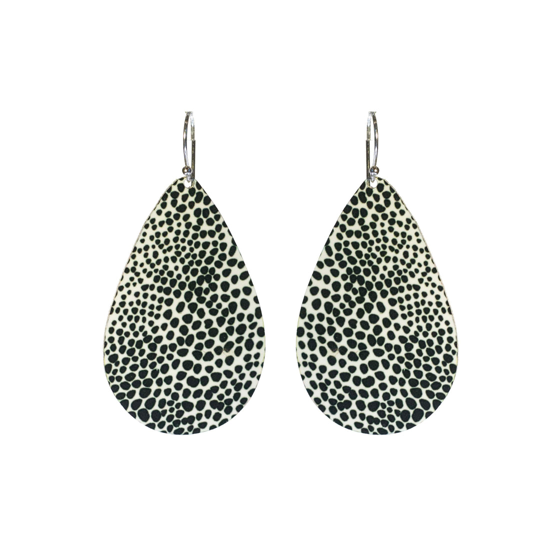 Small Tear Drop Art Earring