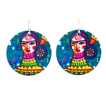 Frida Khalo Limited Edition Art Earring
