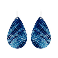 Small Tear Drop Art Earring